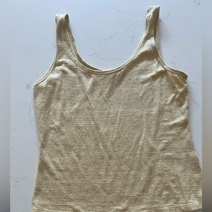 Patagonia yellow stripe tank